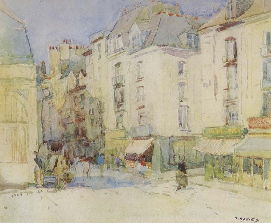 Street scene,Dieppe